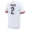 Maglia ufficiale Paris Saint Germain Achraf Hakimi 2 Trasferta 2024-25 per Bambino